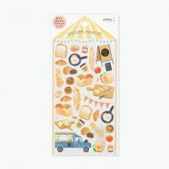 Midori JP Midori - Sticker Seal - Sticker Marché - Bread