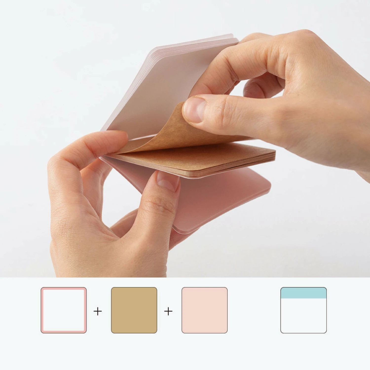 New π₯° New Arrivals Midori - Notepad - Sticky Notes - Pink π 5 New Arrivals Midori - Notepad - Sticky Notes - Pink