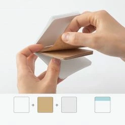 Midori - Notepad - Sticky Notes - Brown New Arrivals