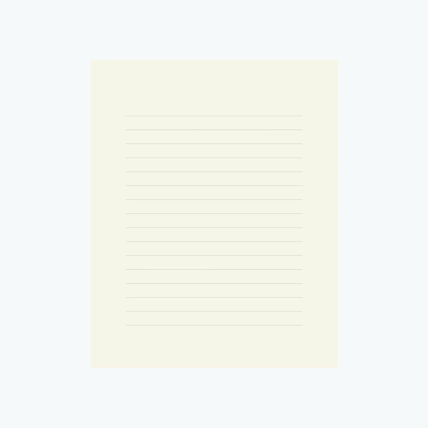 Hot Sale π₯° Midori - Writing Pad - Cream β¨ 4 Midori - Writing Pad - Cream