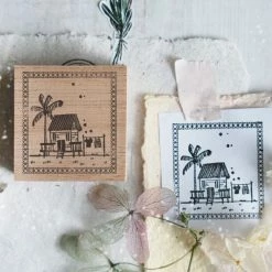 Black Milk Project - Stamp - House (Beach Hut) New Arrivals