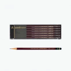Wooden Pencils Mitsubishi - Pencil - Uni-star (HB) - Box Of 12
