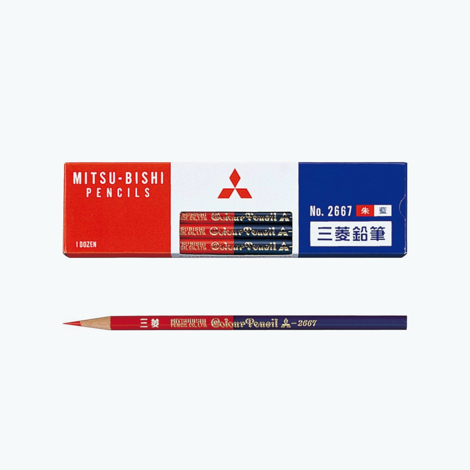 Brand new ✔️ Mitsubishi - Pencil - 2667 - Box Of 12 ⌛ 3 Mitsubishi - Pencil - 2667 - Box Of 12