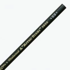 Wooden Pencils Mitsubishi - Pencil - 9800 (Various Grades) - Pack Of 2