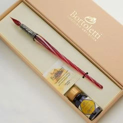 Bortoletti - Writing Set Murano Glass Pen (SET 32) - Glass Nib