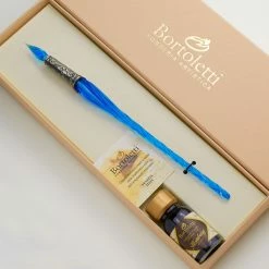 Bortoletti - Writing Set Murano Glass Pen (SET 32) - Glass Nib