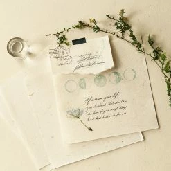 MU Lifestyle - Natural Textured Paper - #03 Planner Stickers