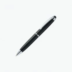 Online Germany - Ballpoint Pen - Mini Wood With Stylus - Blackwood Ballpoint Pens