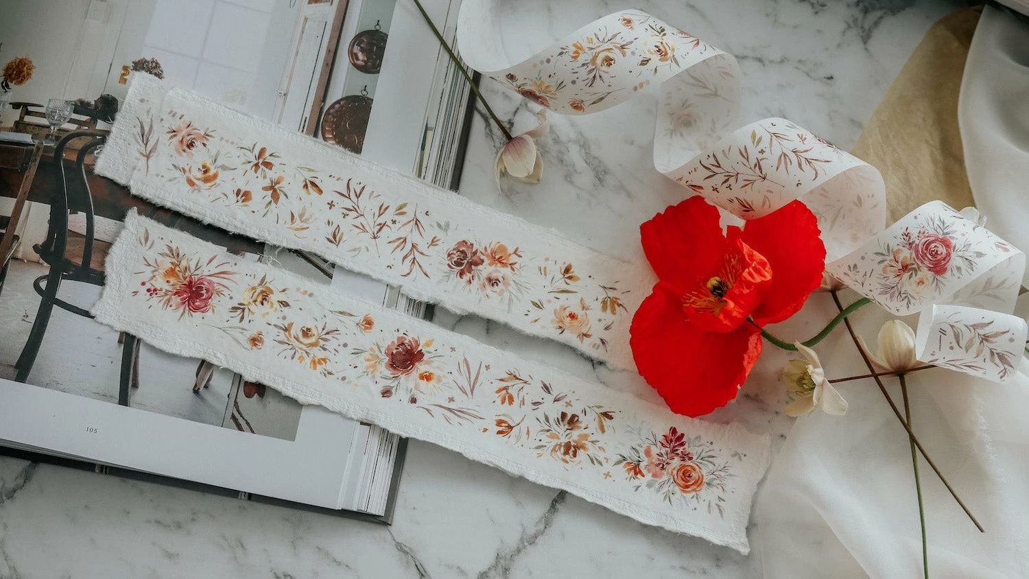 Coupon π― Meow Illustration - Washi Tape - Dark Chocolate β€οΈ 7 Meow Illustration - Washi Tape - Dark Chocolate