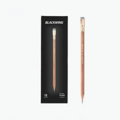 Wooden Pencils Palomino Blackwing - Pencil - Blackwing Natural - Box Of 12 (New Packaging)