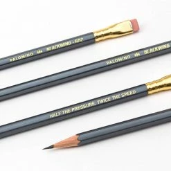 Wooden Pencils Palomino Blackwing - Pencil - Blackwing 602 - Box Of 12 (New Packaging)