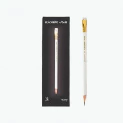 Palomino Blackwing - Pencil - Blackwing Pearl - Box Of 12 (New Packaging) Wooden Pencils