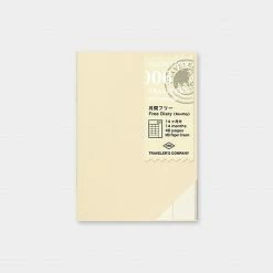 Traveler's Company - Inserts - Passport - 006 Free Diary (Monthly) Notebooks