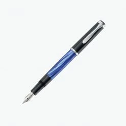 Pelikan - Classic M205 Fountain Pen - Marble Blue Fountain Pens