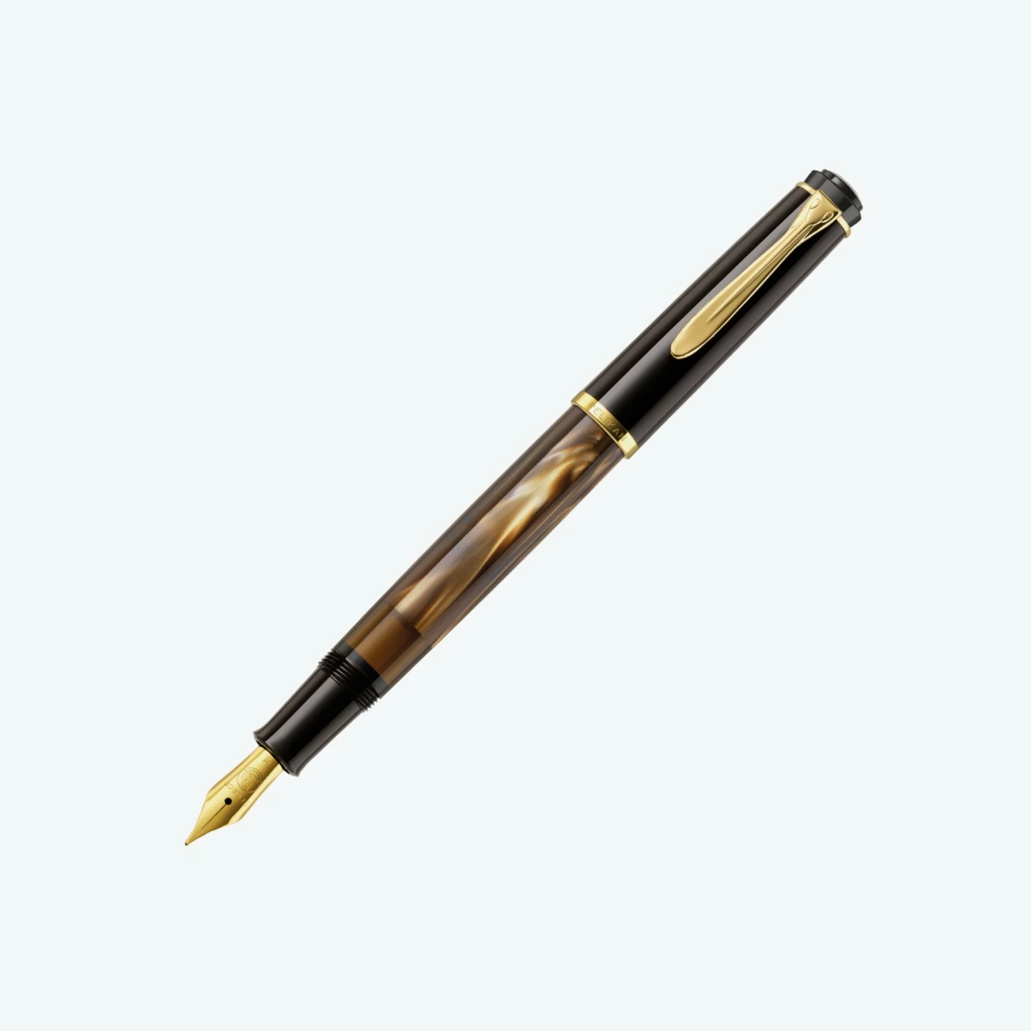 Deals ๐ Pelikan - Classic M200 Fountain Pen - Marble Brown Fountain Pens ๐ 3 Pelikan - Classic M200 Fountain Pen - Marble Brown Fountain Pens