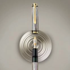 Fountain Pens Pelikan - M1000 Fountain Pen - Raden White Ray (Limited Edition)