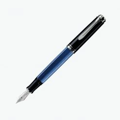 Pelikan - Souverän M805 Fountain Pen - Black-Blue Fountain Pens