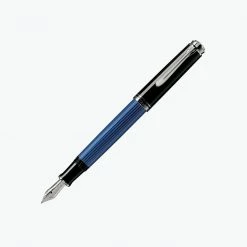 Pelikan - Souverรคn M405 Fountain Pen - Black-Blue