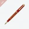 Fountain Pens Pelikan - Souverän M600 Fountain Pen - Tortoiseshell Red (Limited Edition)