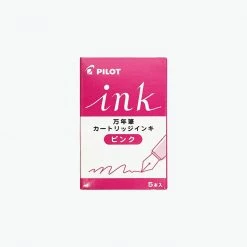 Pilot JP Fountain Pen Inks Pilot - Fountain Pen Cartridges - Regular - Pink