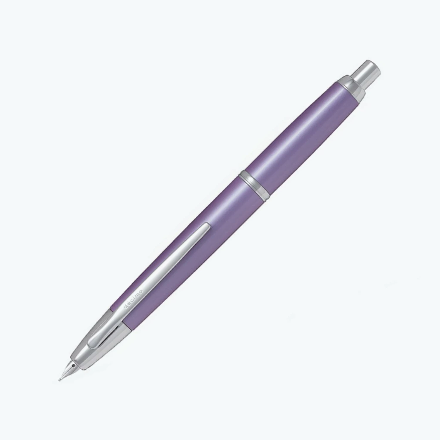 Promo ⭐ Pilot JP New Arrivals Pilot - Fountain Pen - Decimo - Violet ⌛ 3 Pilot JP New Arrivals Pilot - Fountain Pen - Decimo - Violet