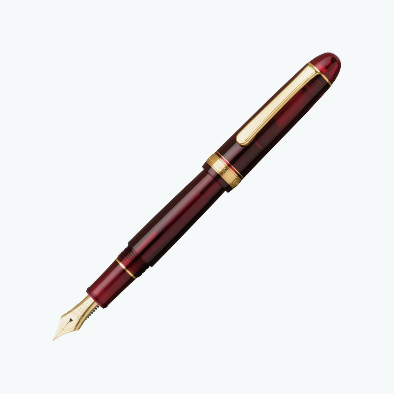 Buy π₯ Platinum - Fountain Pen - #3776 Century - Bourgogne (Gold) Fountain Pens π 3 Platinum - Fountain Pen - #3776 Century - Bourgogne (Gold) Fountain Pens