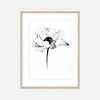 Toril Baekmark - Fine Art Prints - Black Flowers No.5 Gifts Under $100
