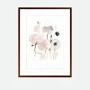 Toril Baekmark - Fine Art Prints - Flower Poster No.4 Gifts Under $100