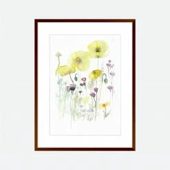Toril Baekmark - Fine Art Prints - Flower Poster No.9 Gifts Under $100