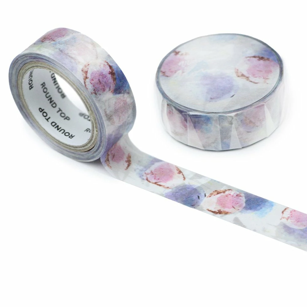 Best Sale π₯° Round Top - Atelier Noir Washi Tape β¨ 7 Round Top - Atelier Noir Washi Tape