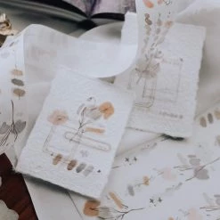 Meow Illustration - Washi Tape - Rosewood