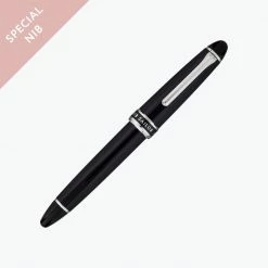Sailor - Fountain Pen - 1911 Large - Special Nib - Naginata Togi - Black (Rhodium)