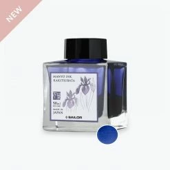 Sailor - Fountain Pen Ink - Manyo II 50ml - Kakitsubata Fountain Pen Inks