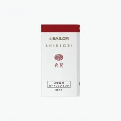 Sailor - Fountain Pen Ink - Shikiori Cartridges - Yodaki