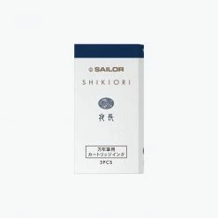 Sailor - Fountain Pen Ink - Shikiori Cartridges - Yonaga