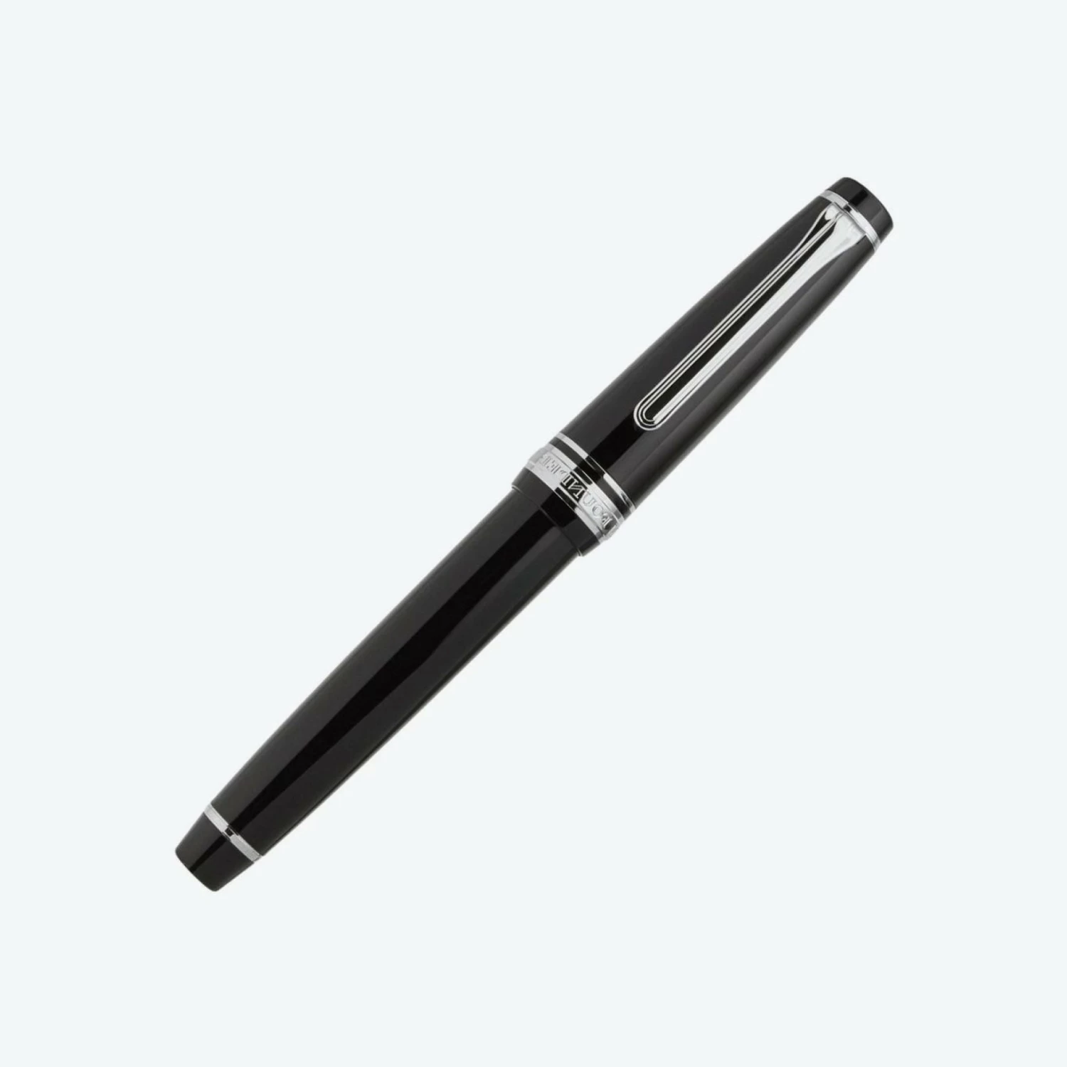 Buy π Sailor - Fountain Pen - ProGear Slim - Black (Rhodium) Fountain Pens π 3 Sailor - Fountain Pen - ProGear Slim - Black (Rhodium) Fountain Pens