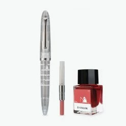 New Arrivals Sailor - Fountain Pen Set - Profit Junior - Minamo +10 - Polar Bear