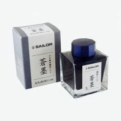 Fountain Pen Inks Sailor - Fountain Pen Ink - Nano - Souboku (Blue-Black)