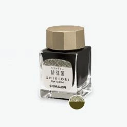 Fountain Pen Inks Sailor - Shikiori Ink 20ml - Rikyu Cha