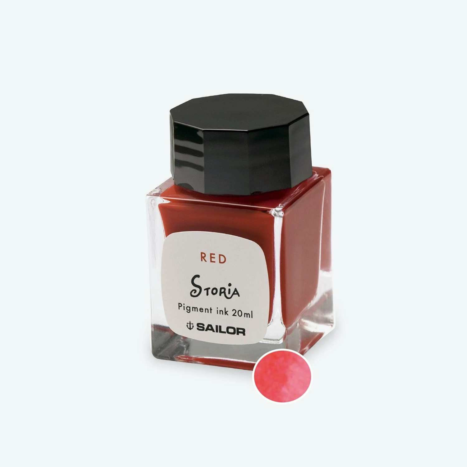 Promo β Fountain Pen Inks Sailor - Storia Ink 20ml - Fire (Red) π 3 Fountain Pen Inks Sailor - Storia Ink 20ml - Fire (Red)
