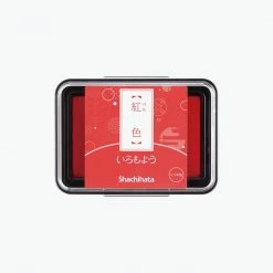 Shachihata - Stamp Pad - Oil-Based Ink - Iromoyo - HAC-1-R New Arrivals