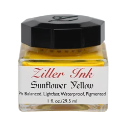 Ziller’s - Calligraphy Ink - Sunflower Yellow Calligraphy Inks