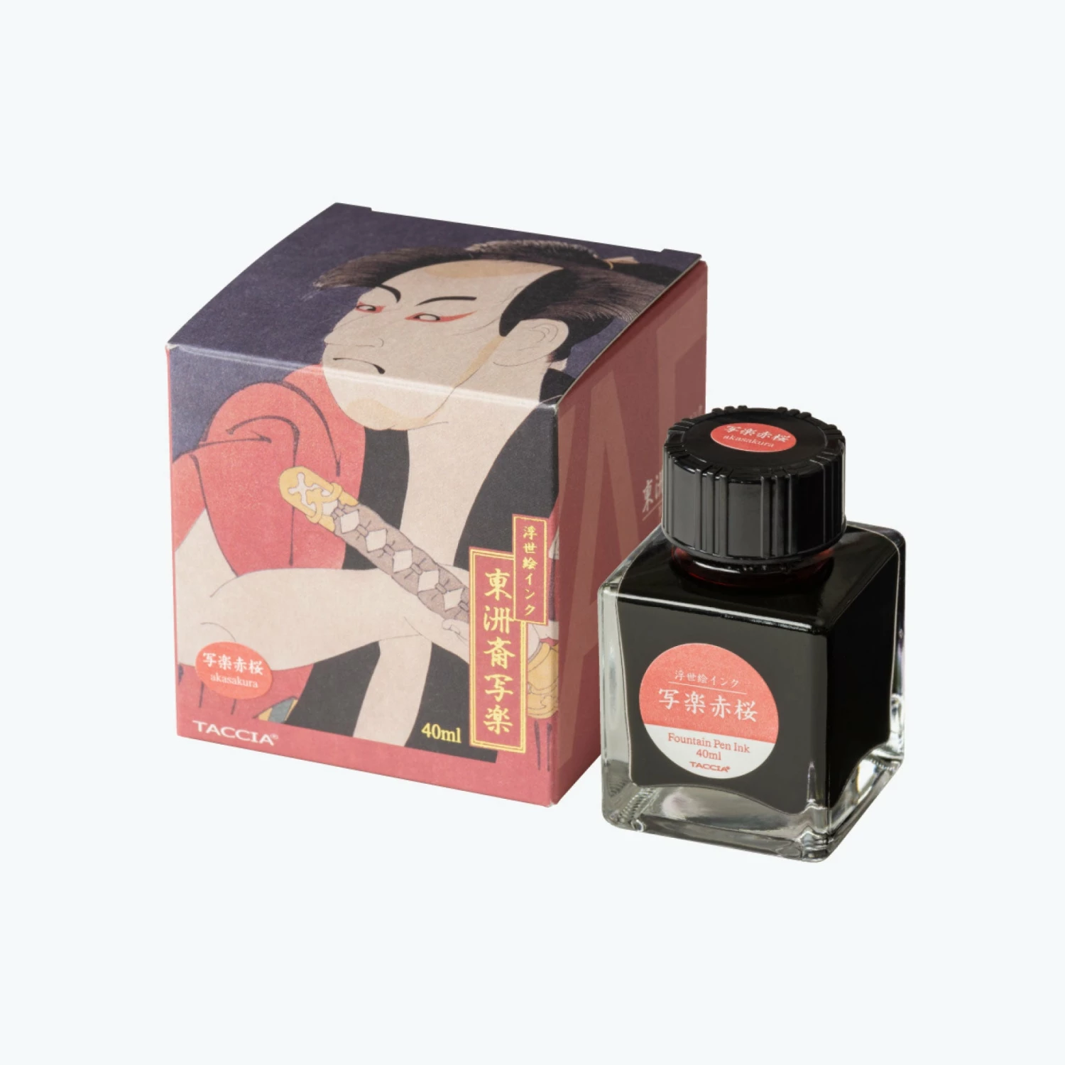 Promo π Taccia - Fountain Pen Ink - Ukiyo-e I - Sharaku-Akasakura π 3 Taccia - Fountain Pen Ink - Ukiyo-e I - Sharaku-Akasakura