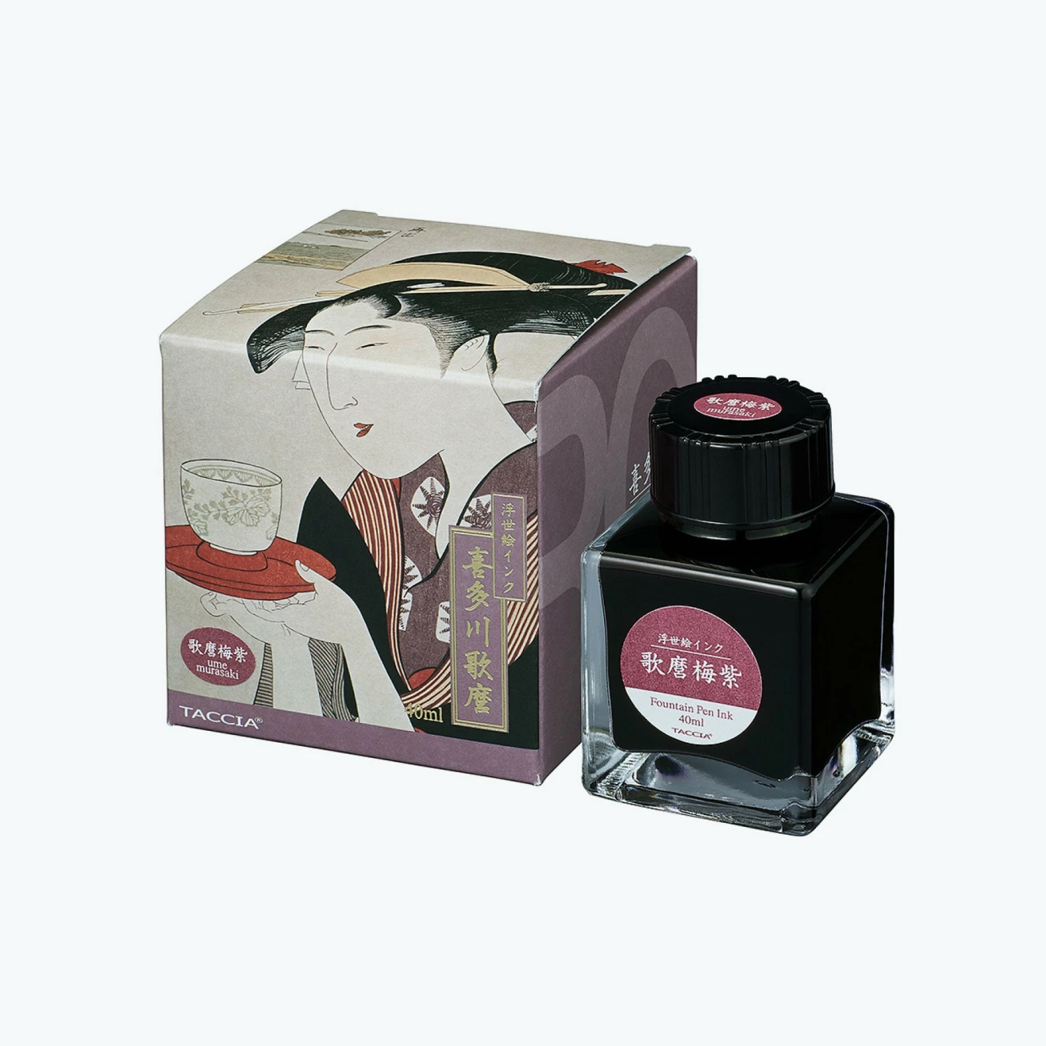 Best deal π Taccia - Fountain Pen Ink - Ukiyo-e II - Utamaro-Umemurasaki Fountain Pen Inks π₯ 3 Taccia - Fountain Pen Ink - Ukiyo-e II - Utamaro-Umemurasaki Fountain Pen Inks