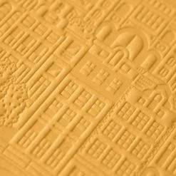 Notebooks The City Works - Notebook - Amsterdam - A6 - Yellow