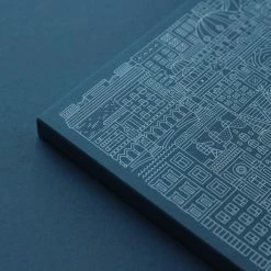 The City Works - Notebook - Berlin - A5 - Blue Notebooks