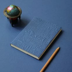 The City Works - Notebook - Hello World - A6 - Blue