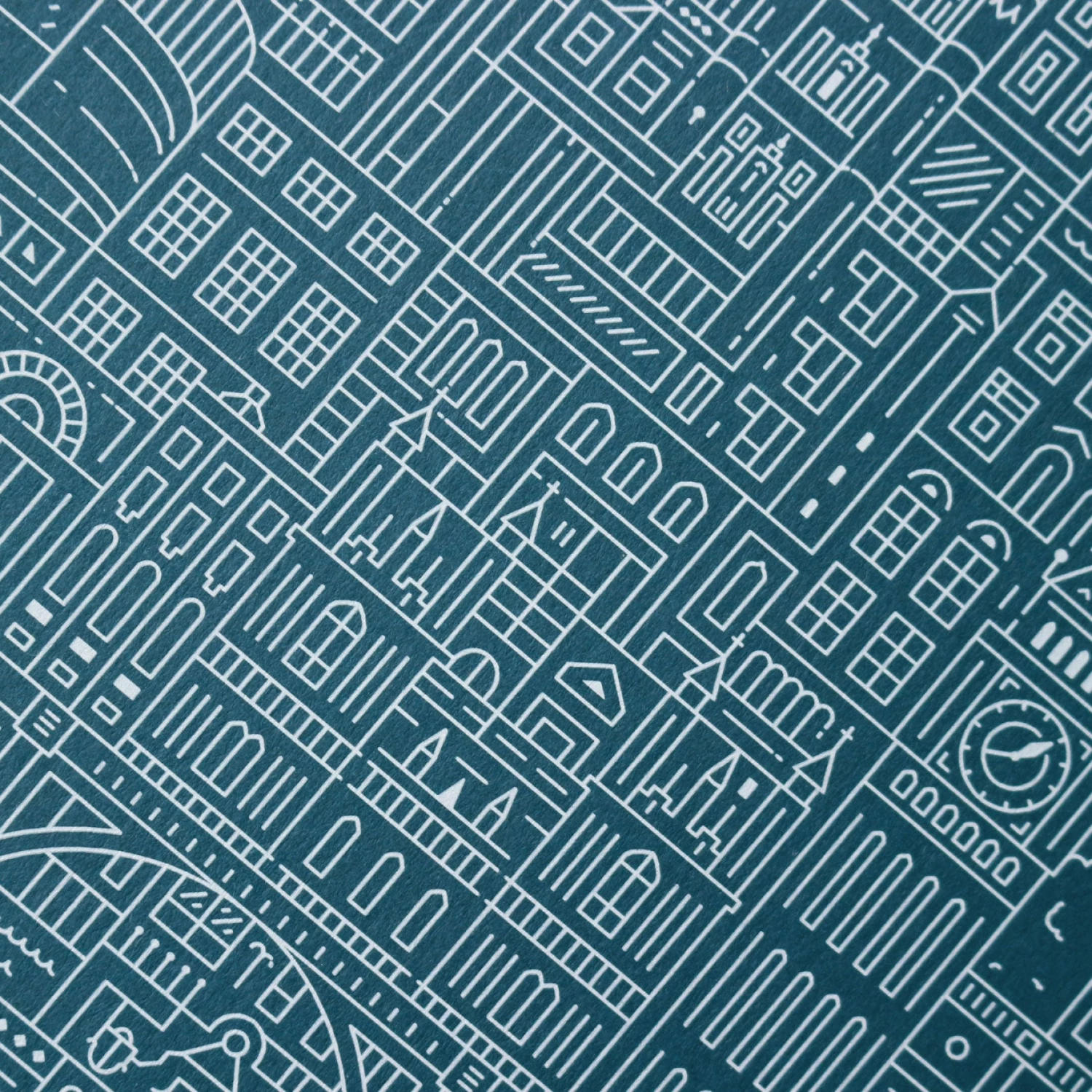 Promo π― Notebooks The City Works - Notebook - London - A5 - Blue π― 5 Notebooks The City Works - Notebook - London - A5 - Blue