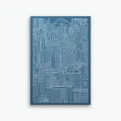The City Works - Notebook - Tokyo - A5 - Blue Notebooks