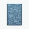 Notebooks The City Works - Notebook - Venice - A5 - Blue